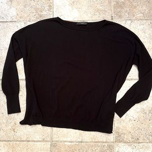 Max Mara weekend black jersey knot T top, super comfy